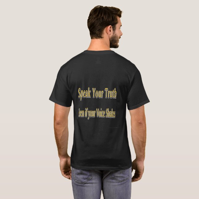 Camiseta Curmudgeon, para la que habla claro (Reverso completo)