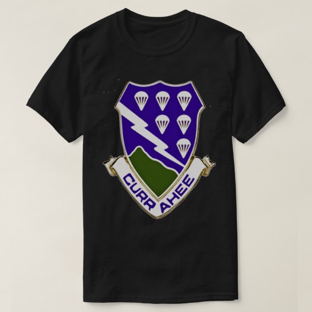 Camiseta Currahee 506ª Infantería 101ª Airborne (Diseño del anverso)