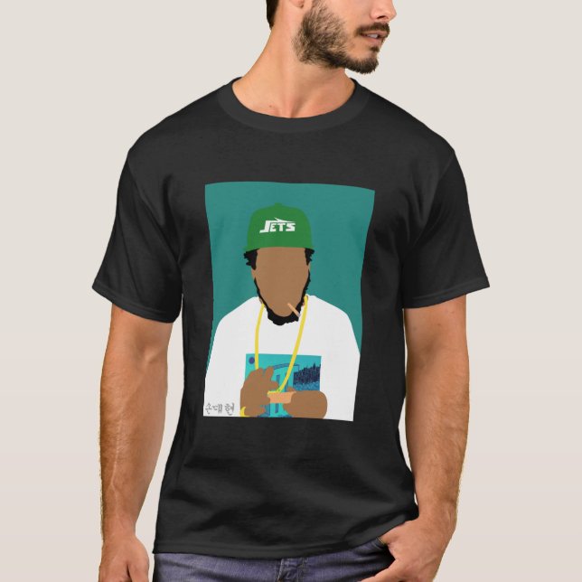 Camiseta Curren$y con cuello V acoplado (Anverso)