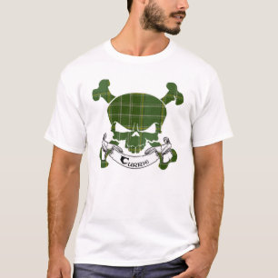 Camiseta Currie Tartan Skull