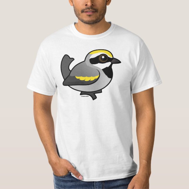Camiseta curruca De oro-coa alas (Anverso)