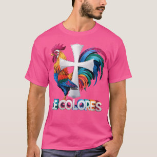 Camiseta Cursillo Cursillo Rooster de Womers Decolores