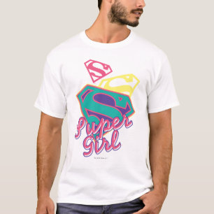 Camiseta Cursive de Supergirl