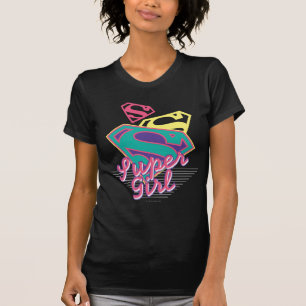 Camiseta Cursive de Supergirl