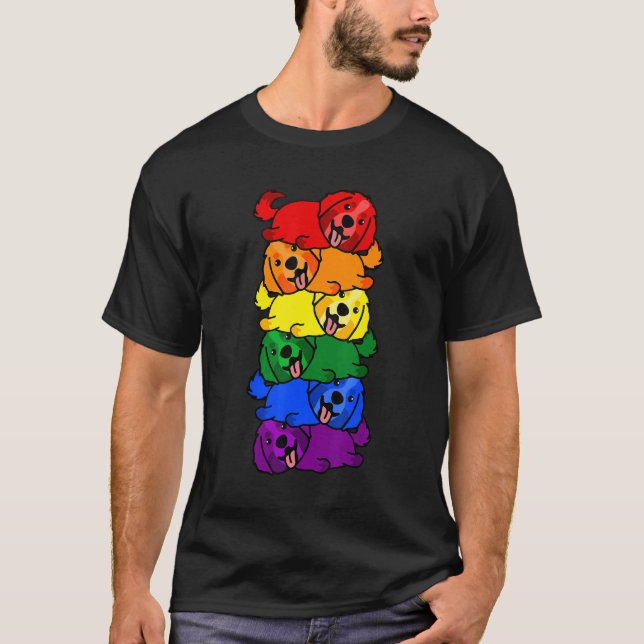 Camiseta Curso Arcoiris Bernese Montaña Orgullo Gay Lgbt Pu (Anverso)