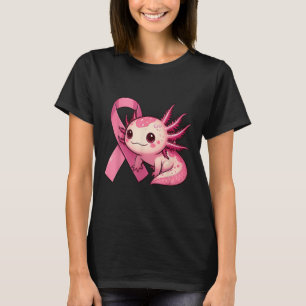 Camiseta Curso Axolotl Conciencia sobre el cáncer de mama C