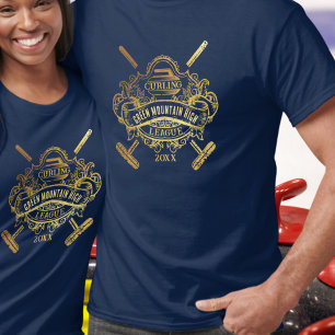 Camiseta Curso de año de la Escuela Club Team League
