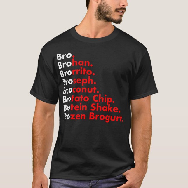 Camiseta Curso de entrenamiento para gimnasio de Bro Brosep (Anverso)