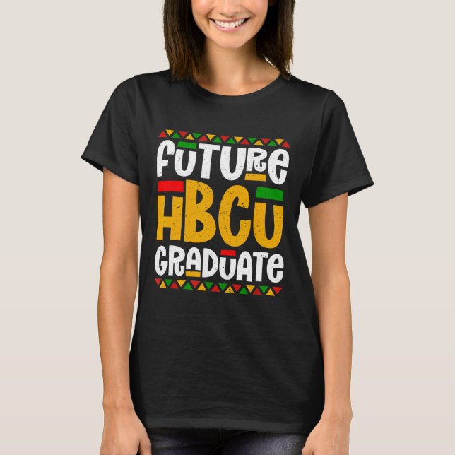 Camiseta Curso de estudios de posgrado de Hbcu (Anverso)