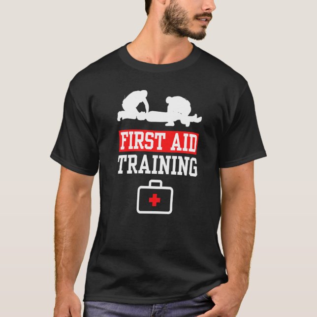 Camiseta Curso de formación en primeros auxilios: Enseñanza (Anverso)