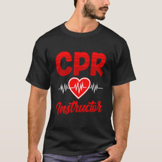 Camiseta Curso de instructor de RCP Entrenador de atención