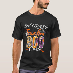 Camiseta Curso De Maestra De 3er Grado Boo Crew Divertido C