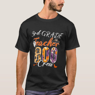 Camiseta Curso De Maestra De 3er Grado Boo Crew Divertido C