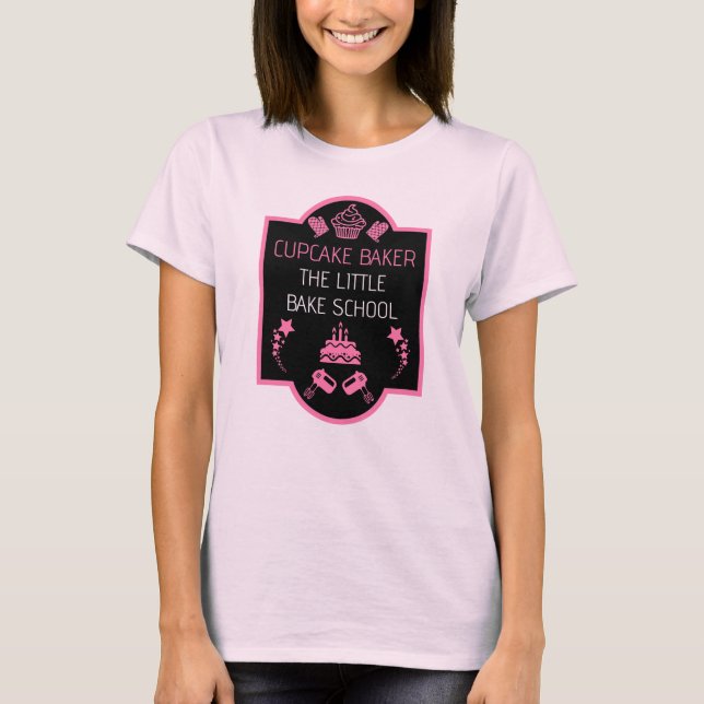 Camiseta Curso de repostería de tortas (Anverso)
