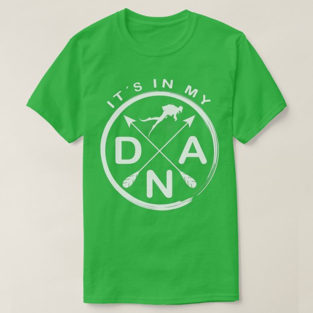 Camiseta curso de submarinismo con código de submarinismo (Diseño del anverso)