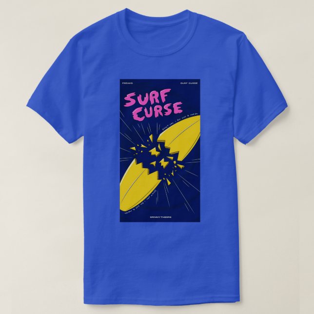 Camiseta Curso de surf 1 (Diseño del anverso)