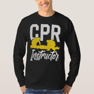 Camiseta Curso De Urgencia De Instructores De Cpr Primeros 
