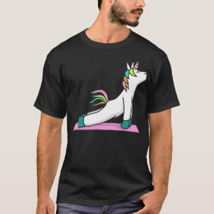 Camiseta Curso De Yoga Unicornio I Meditación Y Gimnasio 
