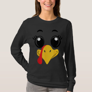 Camiseta Curso Día de Acción de Gracias Turquía enfrenta a