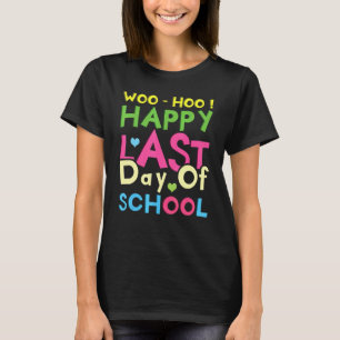 Camiseta Curso Día De La Escuela Feliz Última Clase De Amor