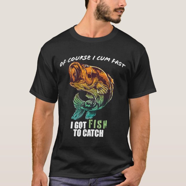 Camiseta Curso I Com Rápido Tengo Pescado Que Captar (Anverso)