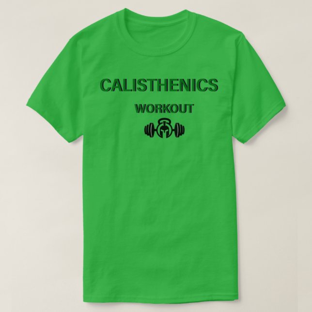 Camiseta Curso práctico de Calisthenics (Diseño del anverso)