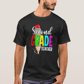Camiseta Curso Primer Día De Maestros De Segundo Grado Tie