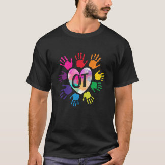 Camiseta Curso Terapéutico Terapéutico Ocupacional A Mano