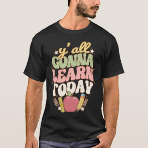 Camiseta Curso y colorido de vuelta a la escuela