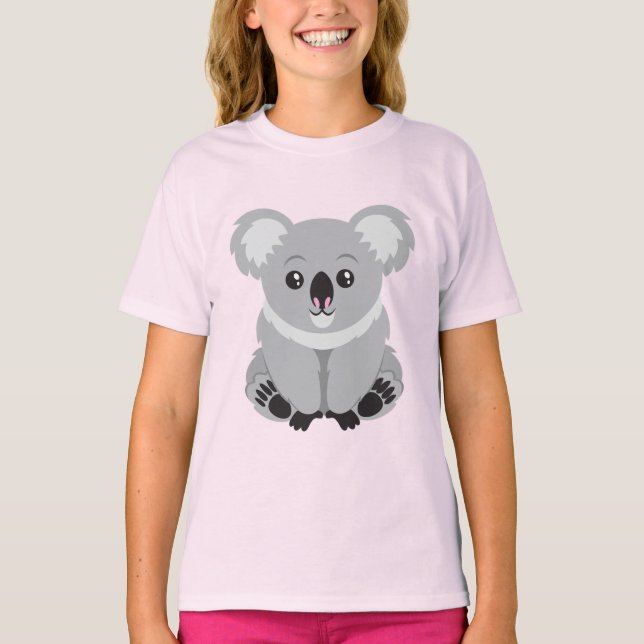 Camiseta Curte animado Koala Bear (Anverso)