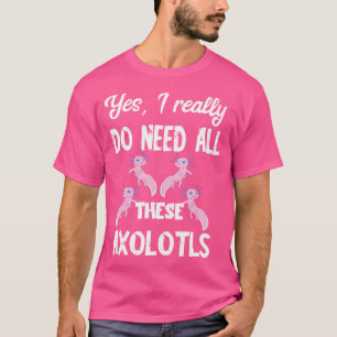 Camiseta Curte Axolotl Kawaii Animales Mexicanos Salamander