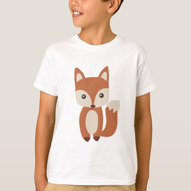 Camiseta Curte Baby Fox (Anverso)