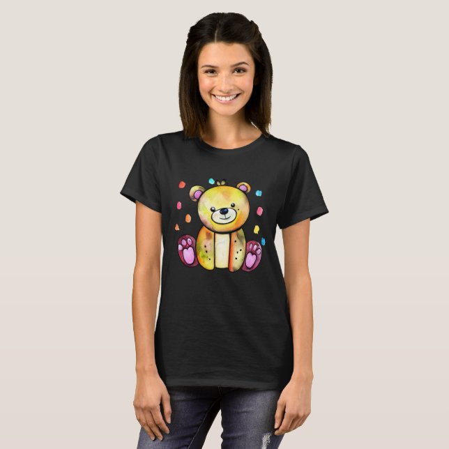 Camiseta Curte Bear Guay Teddy positivo (Anverso completo)