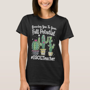 Camiseta Curte ESOL Teacher Apreciation Week de vuelta a