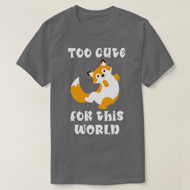 Camiseta Curte Fox Red Fox (Diseño del anverso)