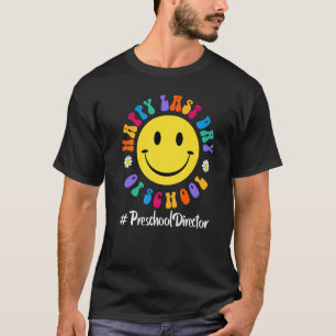 Camiseta Curte Happy Last Day Of School Preescolar Director