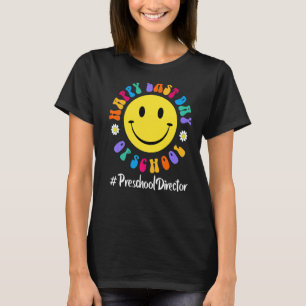 Camiseta Curte Happy Last Day Of School Preescolar Director