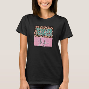 Camiseta Curte Teacher Mom Motif Para Mujeres Que Aman Al P