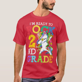 Camiseta Curte Unicorn lista para rodar escuela secundaria 