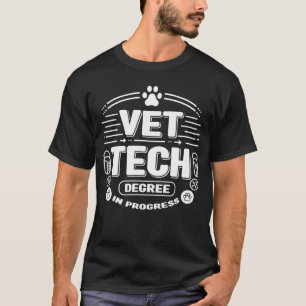 Camiseta Curte Vet Tech Estudiante Veterinario Técnico Mayo