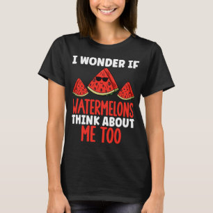 Camiseta Curte Watermelon Fruit Melon Summer para los hombr