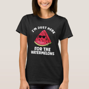 Camiseta Curte Watermelon Fruit Melon Summer para los hombr