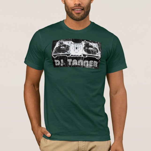 Camiseta curtidor de DJ (Anverso)