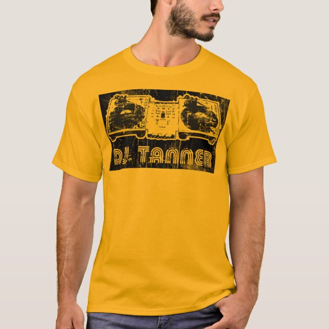 Camiseta curtidor de DJ (Anverso)