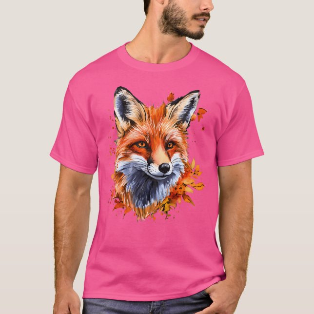 Camiseta Curva de agua de otoño (Anverso)