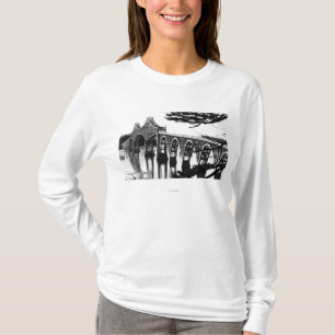 Camiseta Curva de PhotographNorth del puente de la bahía d