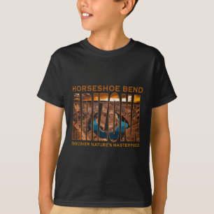 Camiseta Curva del Horseshoe Bend Arizona Desierto Caminata