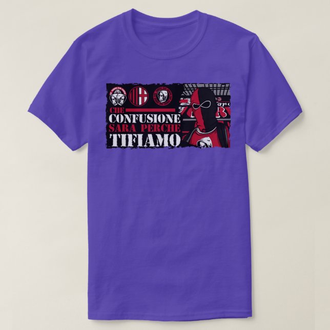 Camiseta Curva sud milano 5 (Diseño del anverso)