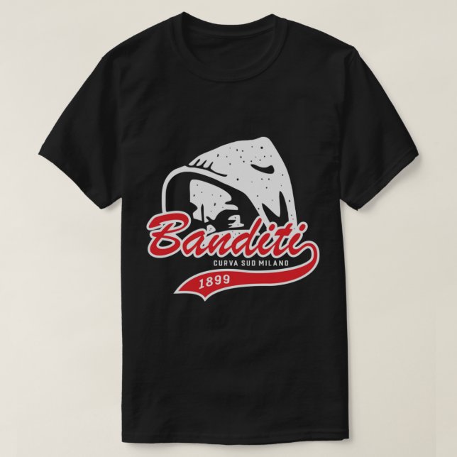 Camiseta Curva Sud Milano - CSM 1899 Premium (Diseño del anverso)