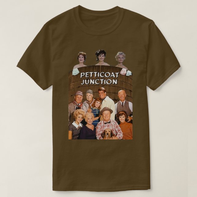 Camiseta Curvas de unión de Petticoat y tributo retro de fu (Diseño del anverso)